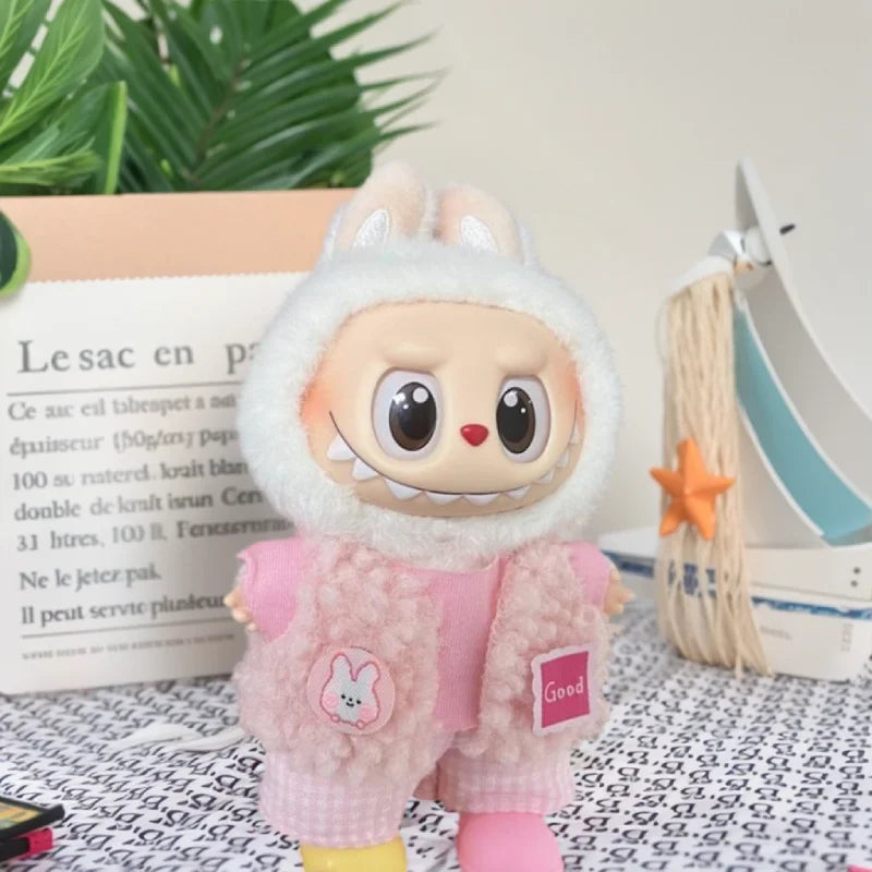 Mini Plush Labubu'S Clothes Outfit