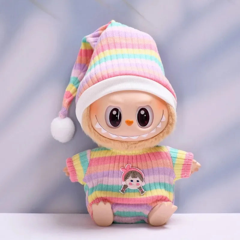 Labubu Doll Clothes Baby Penguin Onesie Labubu