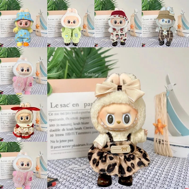 Mini Plush Labubu'S Clothes Outfit