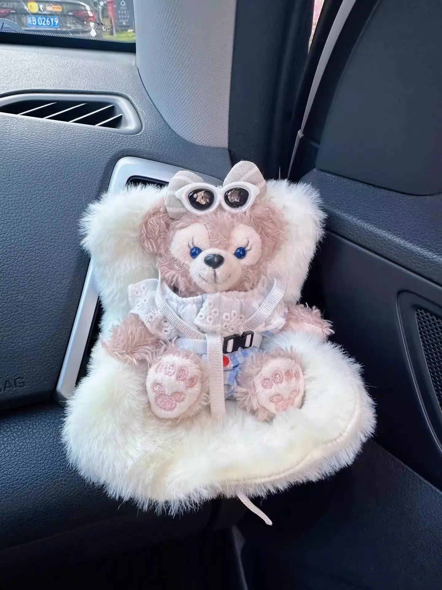 Labubu Car Safety Seat For 15-17cm Mini Plush
