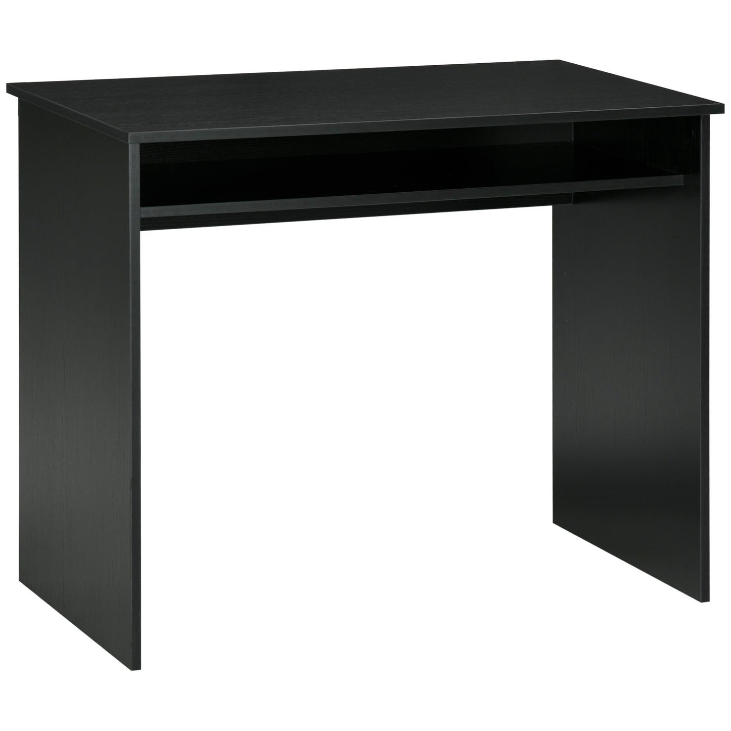 Writing Desk Laptop Table Workstation with Shelf Home Office