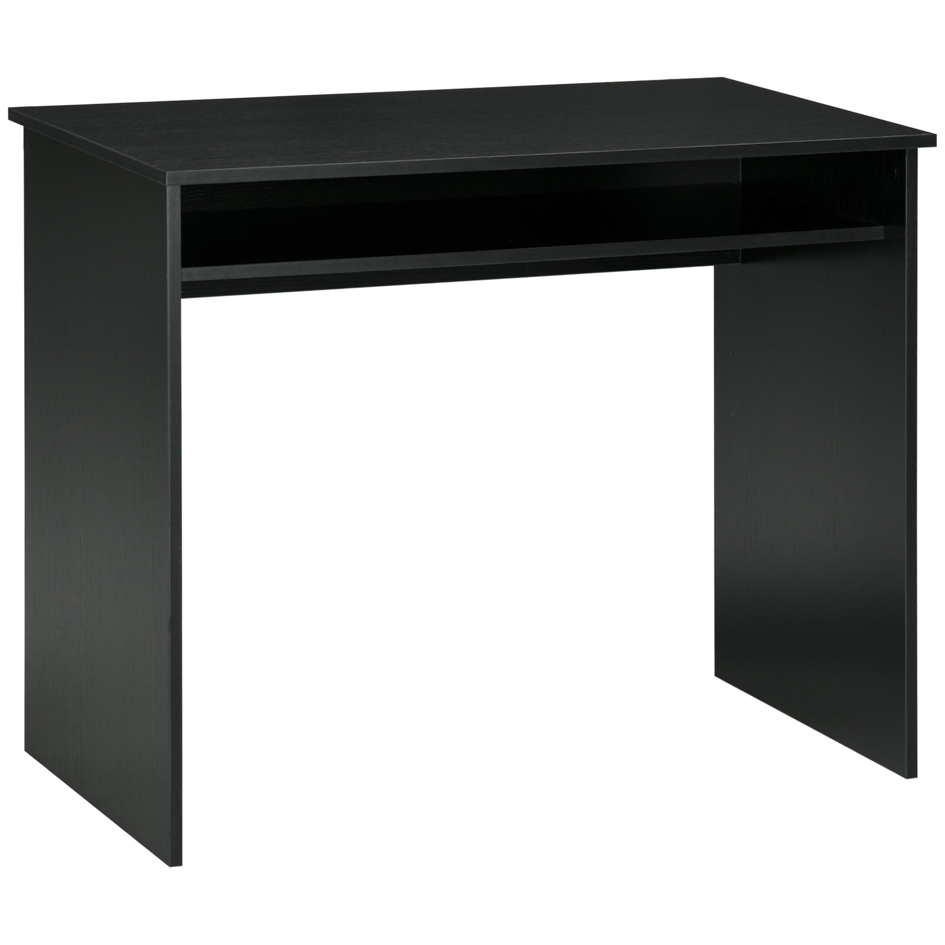 Writing Desk Laptop Table Workstation with Shelf Home Office