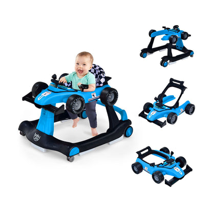 Versatile 4-in-1 Baby Push Walker - Adjustable Height & Speed for Growing Tots!