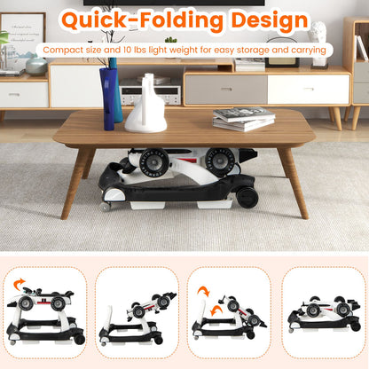 Versatile 4-in-1 Baby Push Walker - Adjustable Height & Speed for Growing Tots!