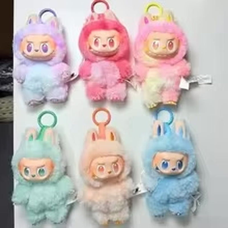 Premium Anime Figure - Labubu High Energy Series Vinyl Blind Box Pendant Doll Toy - Adorable Monster Replica for Birthday Gifts