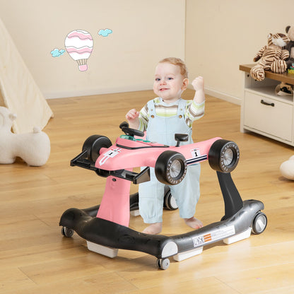 Versatile 4-in-1 Baby Push Walker - Adjustable Height & Speed for Growing Tots!