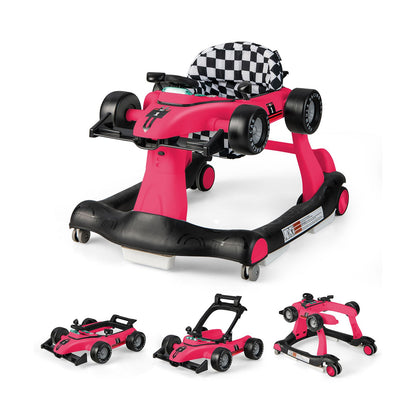 Versatile 4-in-1 Baby Push Walker - Adjustable Height & Speed for Growing Tots!