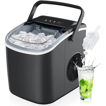 SIMALIFE IM‑06 Countertop Bullet Ice Maker – Portable & Self‑Cleaning