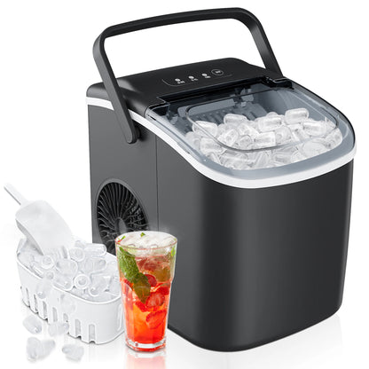 SIMALIFE IM‑06 Countertop Bullet Ice Maker – Portable & Self‑Cleaning