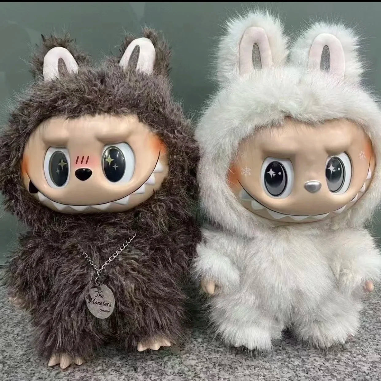 58cm Labubu Plush Toy Dolls Zimomo Big Chief