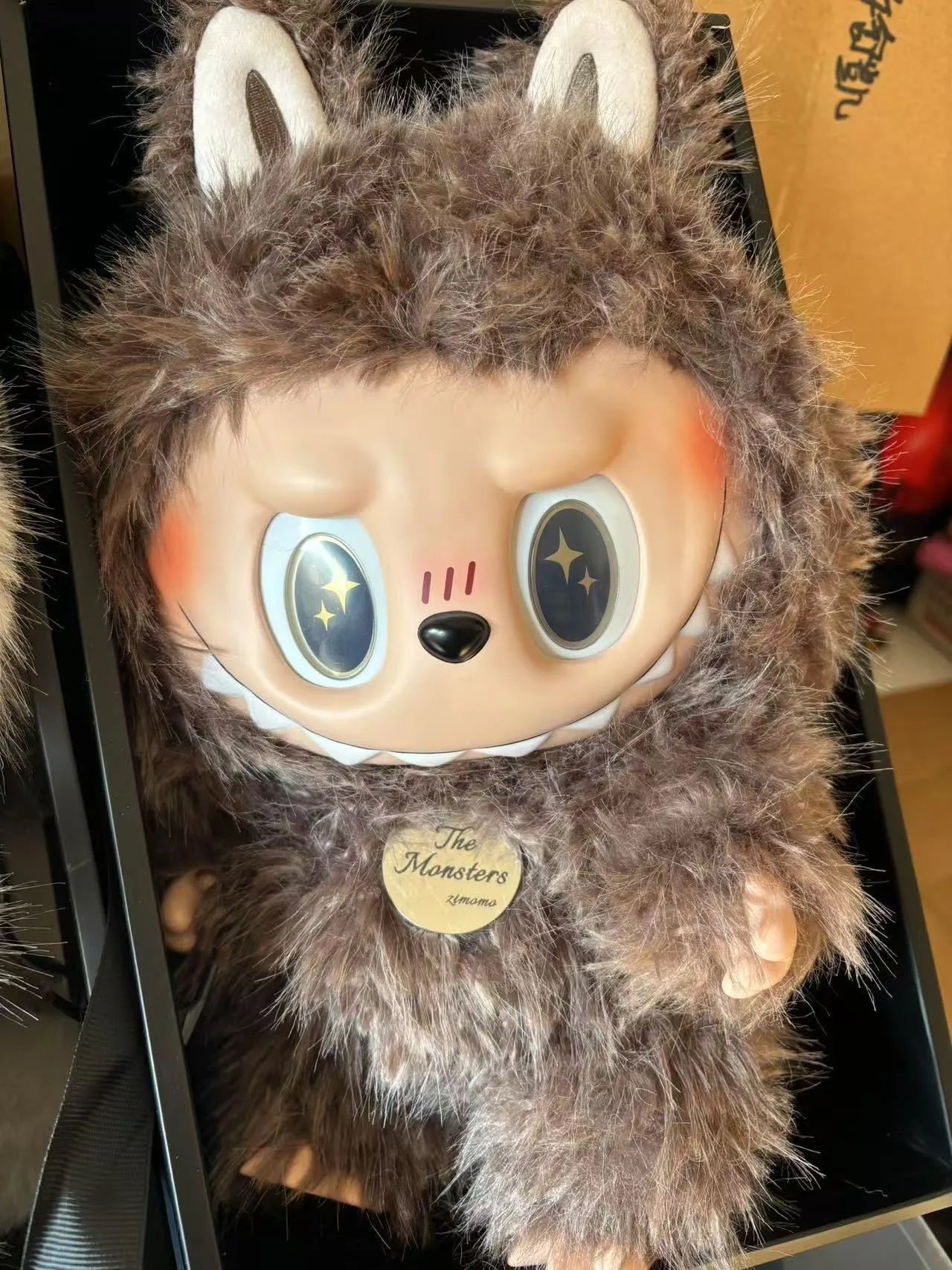 58cm Labubu Plush Toy Dolls Zimomo Big Chief