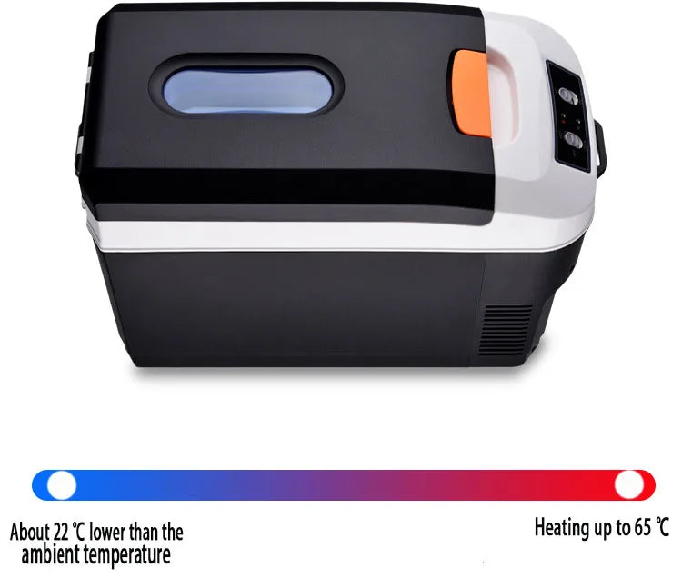 10L Portable Mini Fridge – Hot & Cold Car & Home Dual-Use with Digital Display
