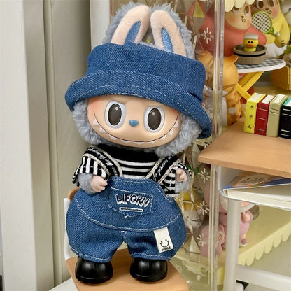 Labubu Plush Doll Skirt- Adorable Skirt Set for DIY Clothes Accessories