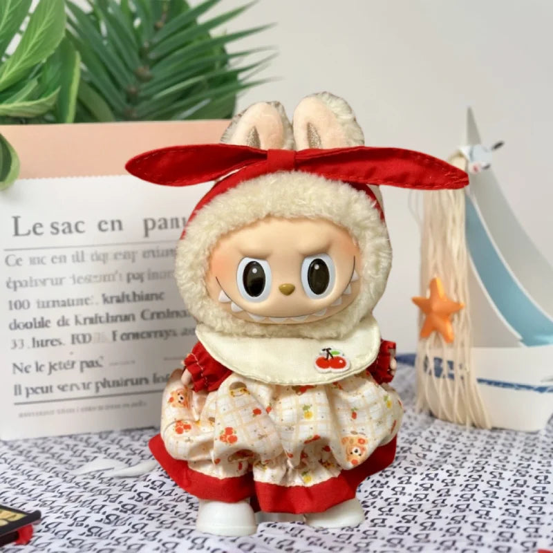 Mini Plush Labubu'S Clothes Outfit