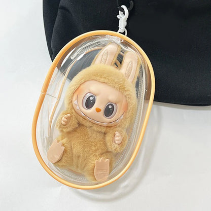 15cm Labubu Transparent Protective Cover