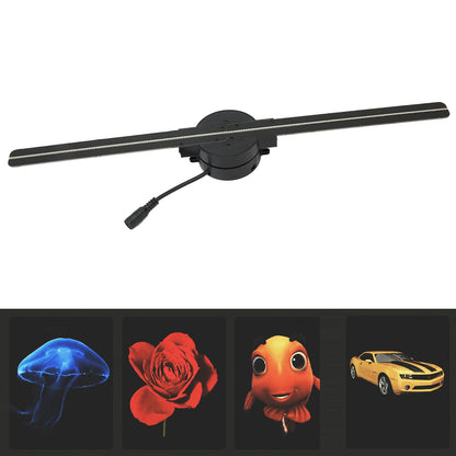 3D Hologram Display Fan – 16.5" WiFi LED Projector for Store Advertising