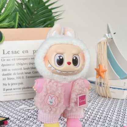 Mini Plush Labubu'S Clothes Outfit