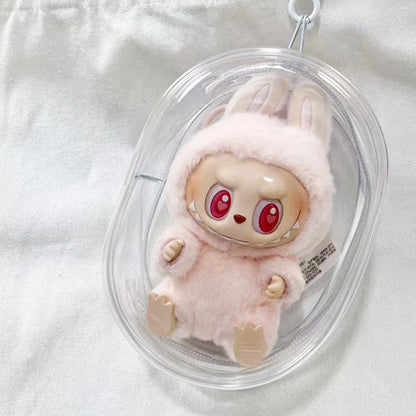 15cm Labubu Transparent Protective Cover
