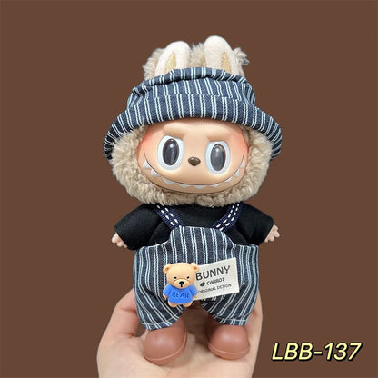 Labubu Plush Doll Skirt- Adorable Skirt Set for DIY Clothes Accessories