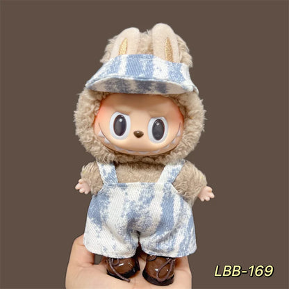 Labubu Plush Doll Skirt- Adorable Skirt Set for DIY Clothes Accessories