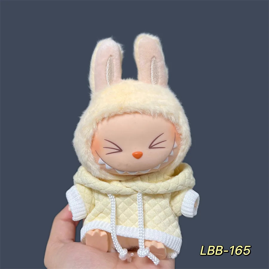 Labubu Plush Doll Skirt- Adorable Skirt Set for DIY Clothes Accessories