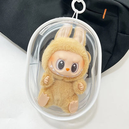 15cm Labubu Transparent Protective Cover