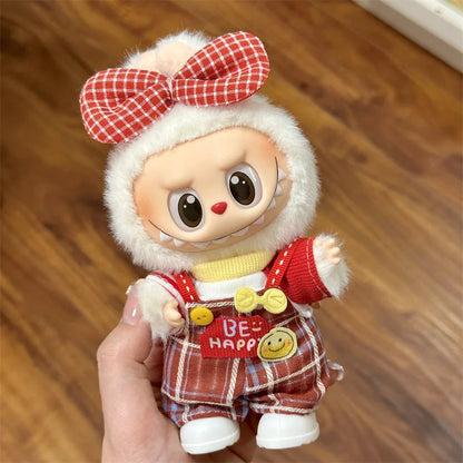 Labubu Plush Doll Skirt- Adorable Skirt Set for DIY Clothes Accessories