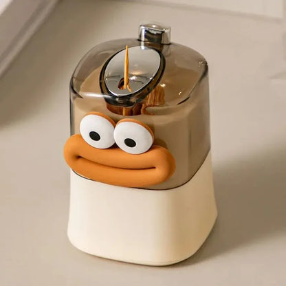 Creative Pop-Up Toothpick Holder – Automatic Push Storage Box