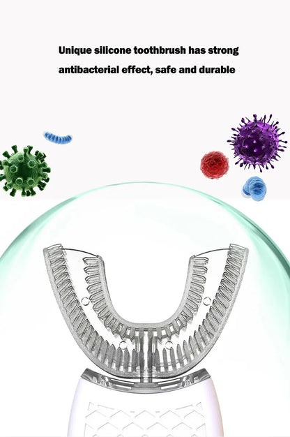 360° U-Type Sonic Toothbrush – Smart Automatic Electric Toothbrush