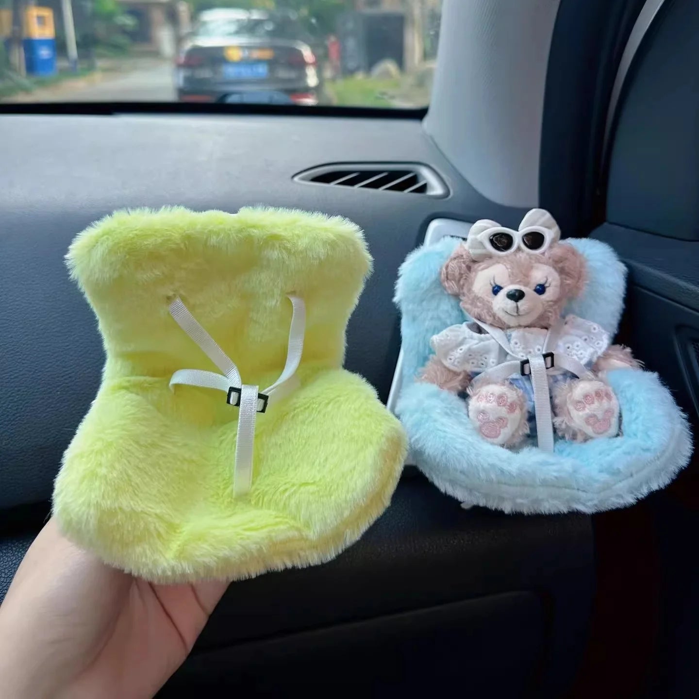Labubu Car Safety Seat For 15-17cm Mini Plush
