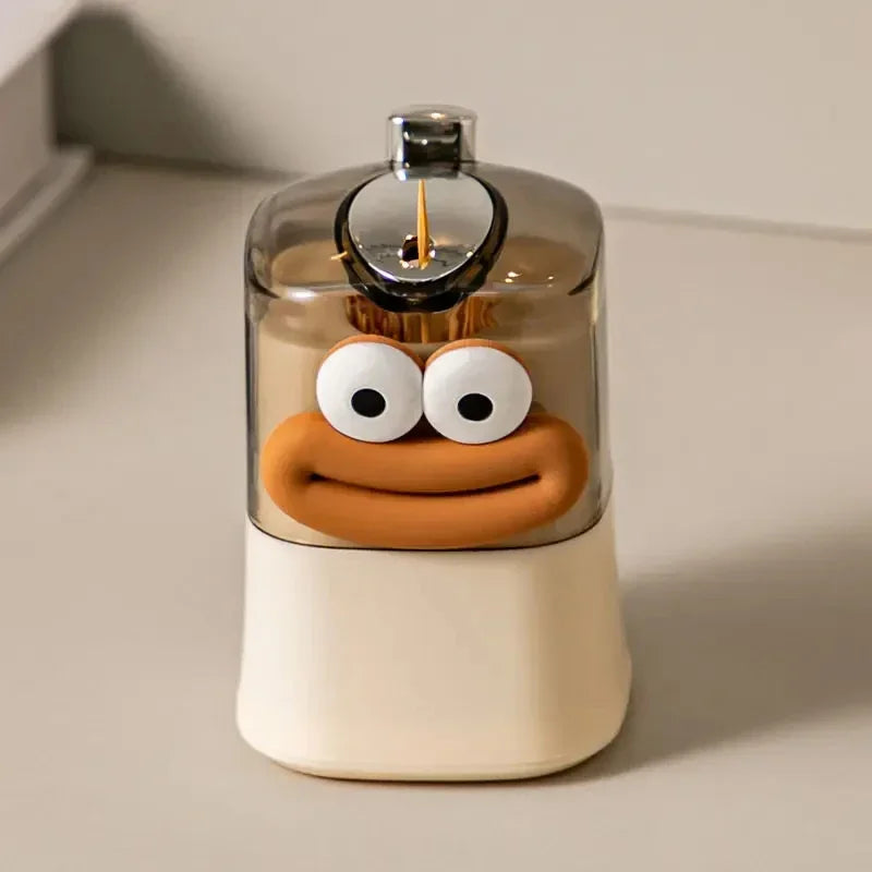Creative Pop-Up Toothpick Holder – Automatic Push Storage Box