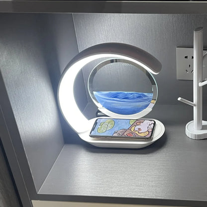 Night Light Sand Painting with Wireless Charging