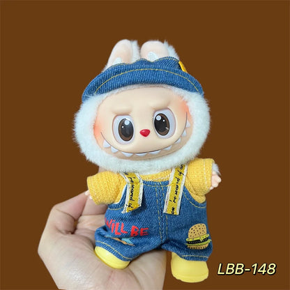 Labubu Plush Doll Skirt- Adorable Skirt Set for DIY Clothes Accessories