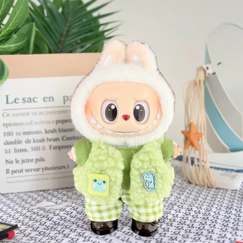 Mini Plush Labubu'S Clothes Outfit