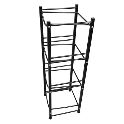 Water Cooler Jug Holder 4 Tier Space Saving Rust Proof Single Row Water Bottle Holder Stand for Home Kitchen Office
