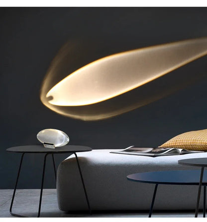 Crystal “Eye of the Sky” LED Table Lamp – Italian Designer Night Light