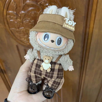 Labubu Plush Doll Skirt- Adorable Skirt Set for DIY Clothes Accessories