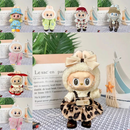Mini Plush Labubu'S Clothes Outfit