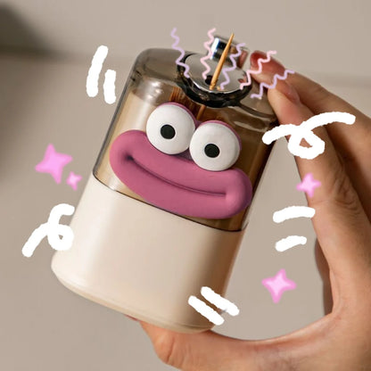 Creative Pop-Up Toothpick Holder – Automatic Push Storage Box