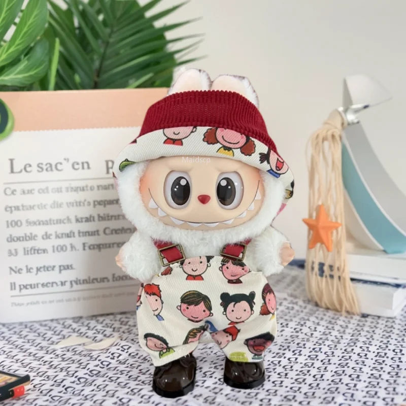 Mini Plush Labubu'S Clothes Outfit