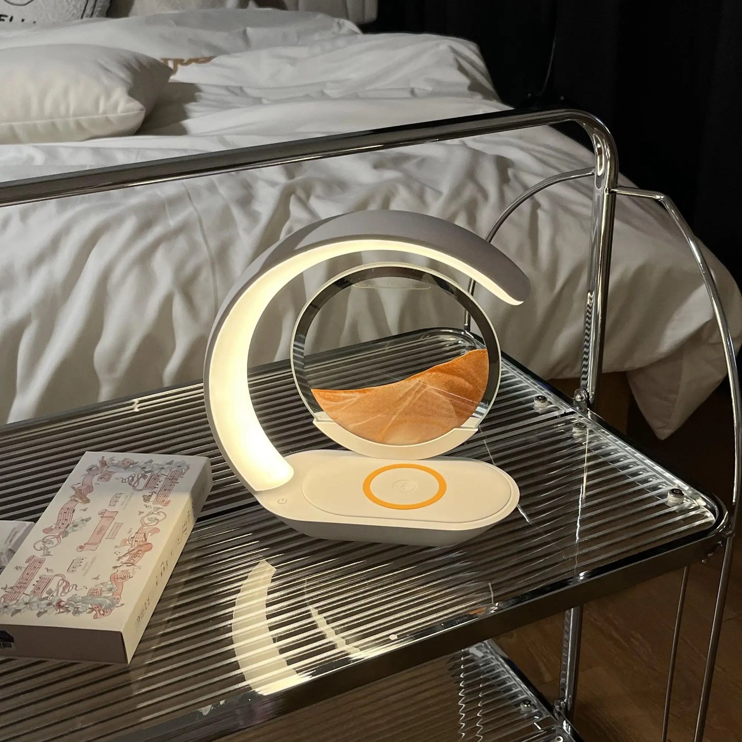 Night Light Sand Painting with Wireless Charging