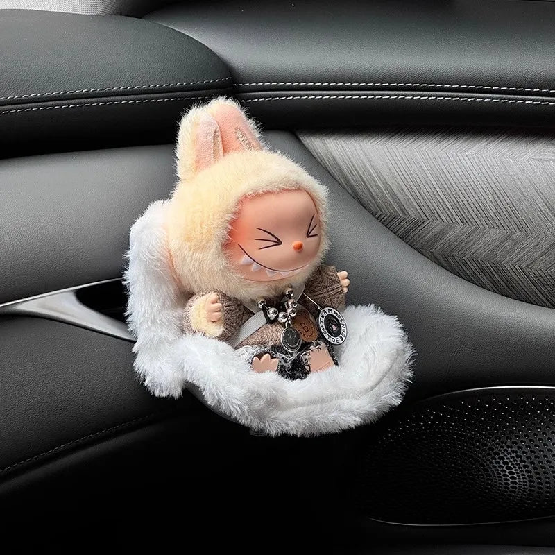 Labubu Car Safety Seat For 15-17cm Mini Plush