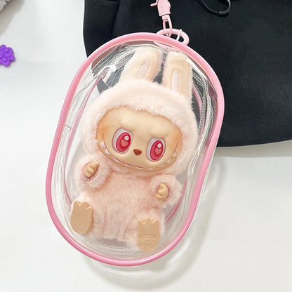 15cm Labubu Transparent Protective Cover