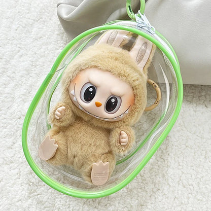 15cm Labubu Transparent Protective Cover