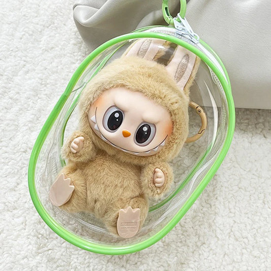 15cm Labubu Transparent Protective Cover