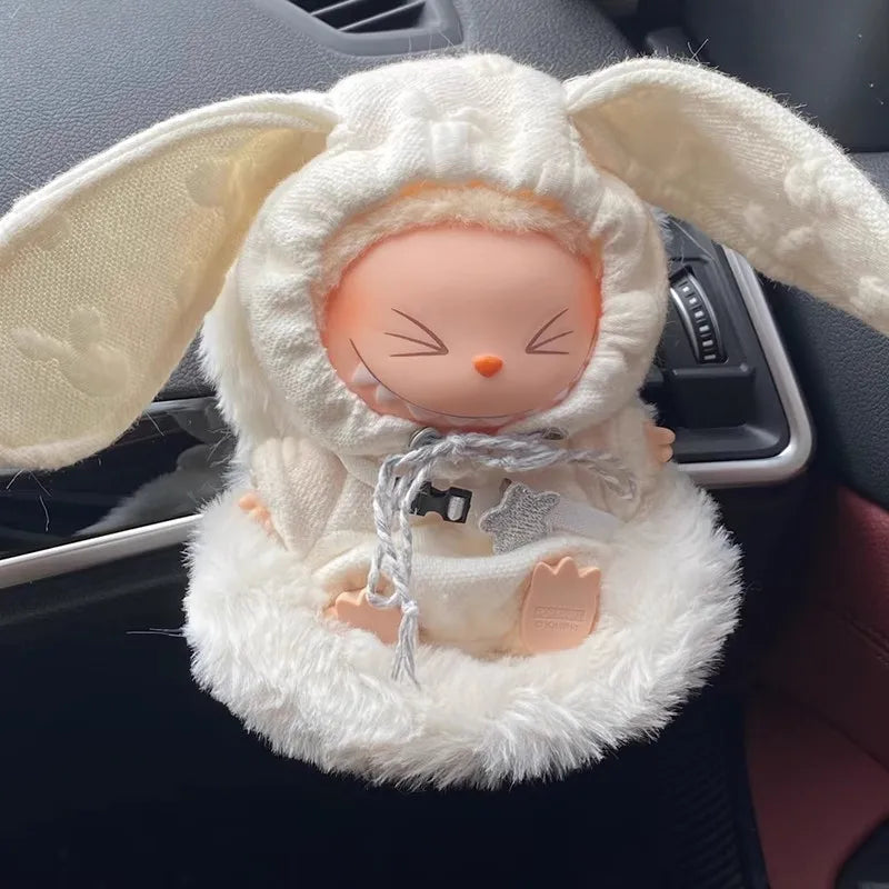 Labubu Car Safety Seat For 15-17cm Mini Plush