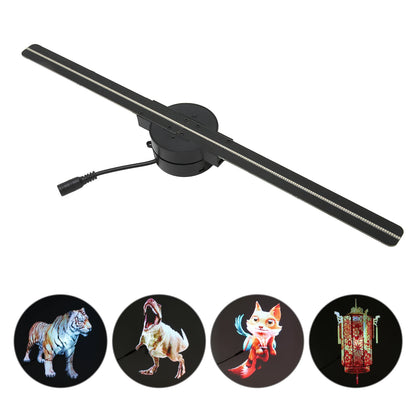 3D Hologram Display Fan – 16.5" WiFi LED Projector for Store Advertising