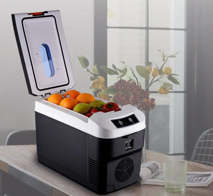 10L Portable Mini Fridge – Hot & Cold Car & Home Dual-Use with Digital Display