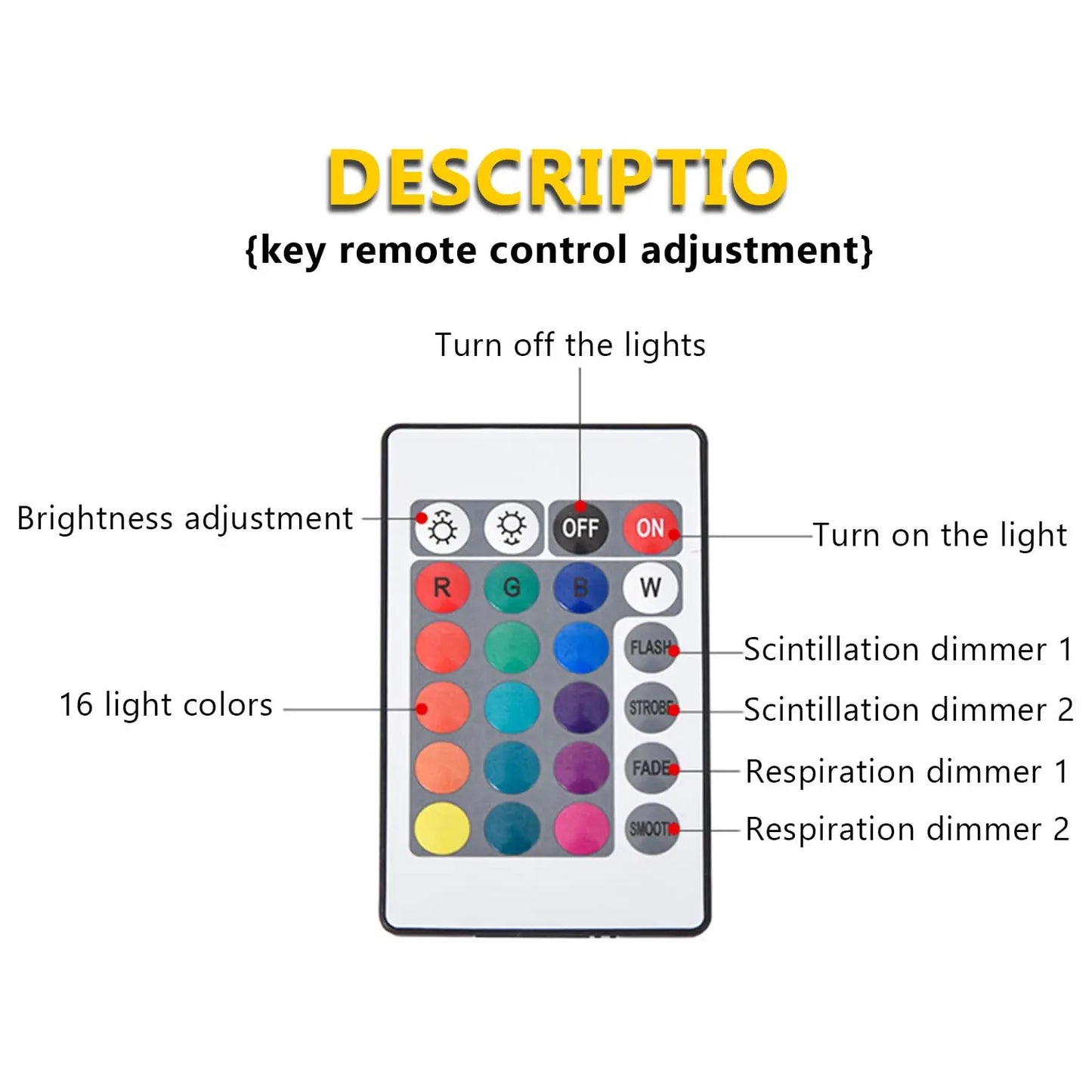 Aurora Glow Ocean Wave Projector – 16 Color LED Mood Lamp
