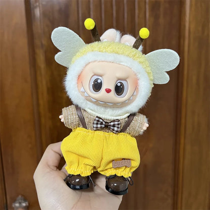 Labubu Plush Doll Skirt- Adorable Skirt Set for DIY Clothes Accessories